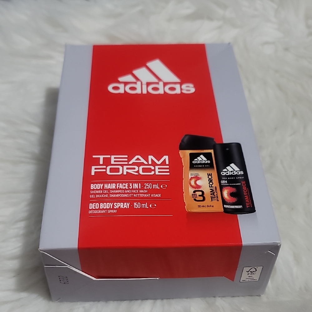 Adidas Team Force Red and Black Set